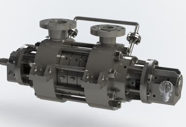 BB4 AYD 型單殼體(tǐ)節段式多(duō)級泵